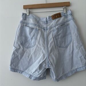 Vintage Lee denim riders shorts light wash high waisted Lee jean shorts